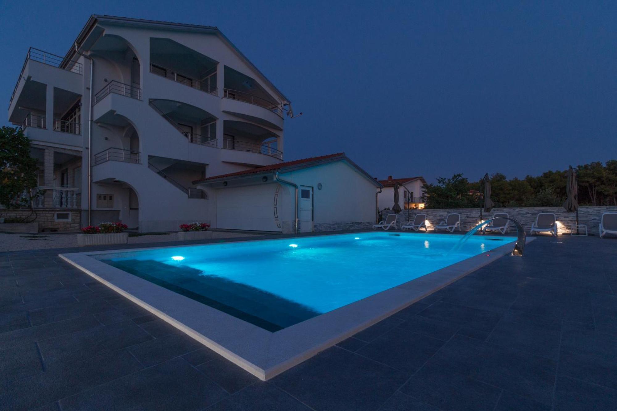 Apartmani Martin Mit Beheiztem Pool With Heated Pool Bibinje Dış mekan fotoğraf